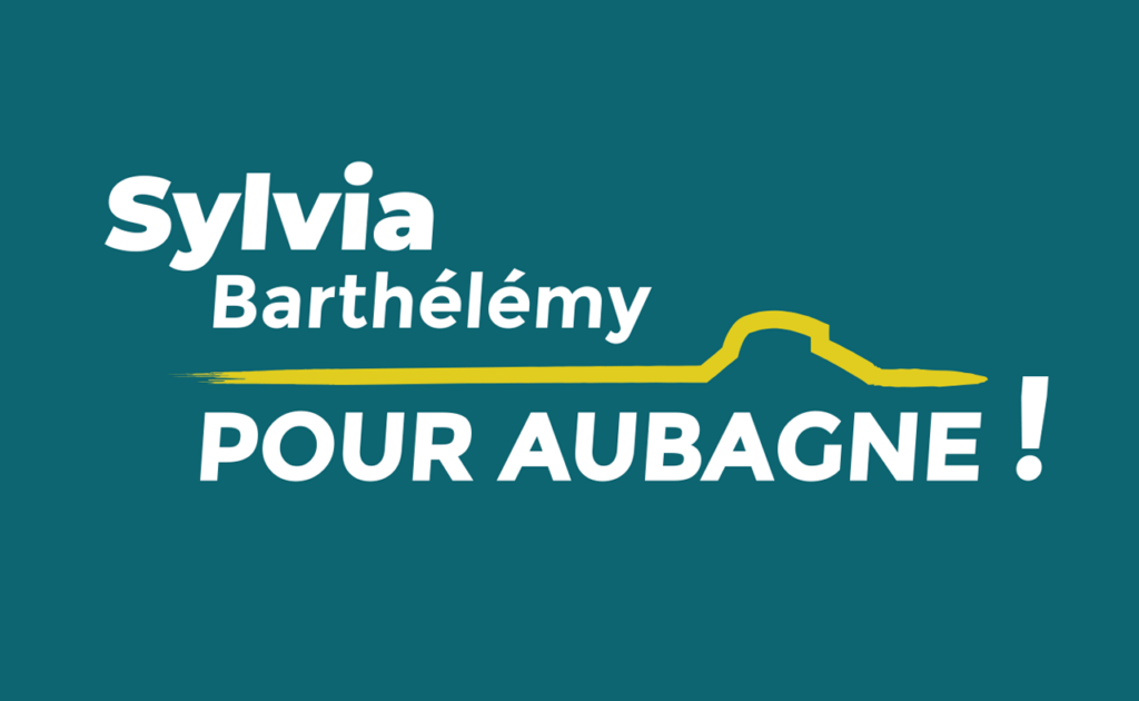 Logo et charte graphique "Sylvia Barthélémy pour Aubagne"